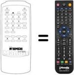 Mando a distancia equivalente TCTP 5440