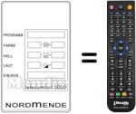 Mando a distancia equivalente TELECOMFORT 5000