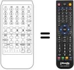 Télécommande équivalente TELECOMPUTER 7444
