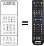 Mando a distancia equivalente TELECONTROL 2301
