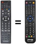 Télécommande équivalente United LTW 22X94 DB