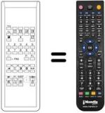Replacement remote control TM 90 OSD