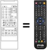 Télécommande équivalente TNQ 1410