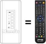 Mando a distancia equivalente TNQ 1E 2607