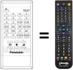 Replacement remote control TNQ 1633
