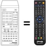 Mando a distancia equivalente TNQ 8E 0404