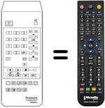 Télécommande équivalente TNQ 8E 0413