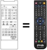 Replacement remote control TNQ 8E 0421