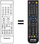 Mando a distancia equivalente TNQ 8E 0431