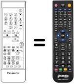 Replacement remote control TNQ 8E 0440