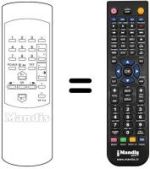 Mando a distancia equivalente TP 711