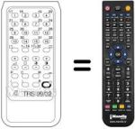Télécommande équivalente TRS 99 / 32