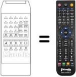 Replacement remote control Century TVC 99CH / 30PR