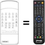 Mando a distancia equivalente TT 8-99