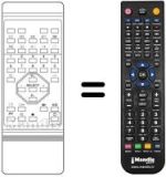 Télécommande équivalente STV 12