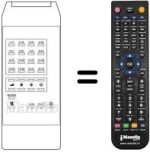 Mando a distancia equivalente PRANDONI TVC 32 PROG