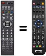 Mando a distancia equivalente United TVD 9094 DVBT
