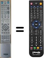 Mando a distancia equivalente DRH-5000
