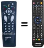 Mando a distancia equivalente Thomson 29 DU 40 E