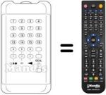 Replacement remote control UFB 16