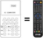 Télécommande équivalente UFB 3