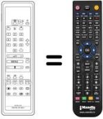 Télécommande équivalente UFD 41