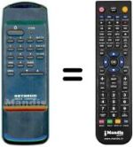 Télécommande équivalente UFD 93