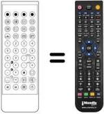 Mando a distancia equivalente UKV 504