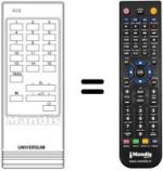 Télécommande équivalente UNIVERSUM 7264351