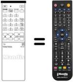 Télécommande équivalente UNIVERSUM 7271596