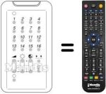 Télécommande équivalente UNIVERSUM 9251102