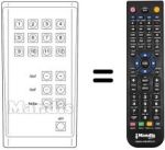 Télécommande équivalente UNIVERSUM 9271602