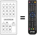 Replacement remote control UNIVERSUM 9295072
