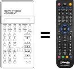 Télécommande équivalente UNIVERSUM 9589672