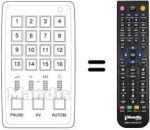 Télécommande équivalente D 16