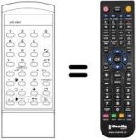 Télécommande équivalente Sanyo CEP 4012