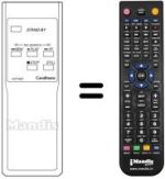 Replacement remote control VCP 600