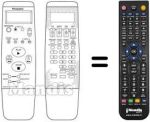 Replacement remote control VEQ 1539