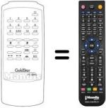 Télécommande équivalente VS 068 G