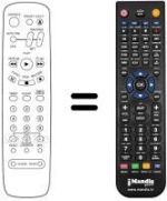 Replacement remote control Radiomarelli VTR 8101