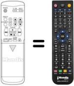 Mando a distancia equivalente Samsung VXK-336