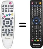 Télécommande équivalente 060508E