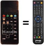 Mando a distancia equivalente Grundig EURORA 2000