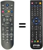 Télécommande équivalente Metronic 441634
