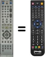 Mando a distancia equivalente LG DR-4812 V