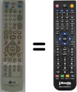 Replacement remote control Goldstar VC 8804 M