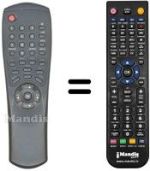 Télécommande équivalente Arion AF 5000 CI
