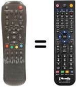 Replacement remote control MAGIKE MGK-4000 CI