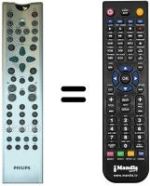 Mando a distancia equivalente Aristona DVD 1010