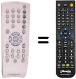 Mando a distancia equivalente Grundig GDP 4200 XENARO